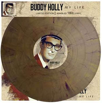 Buddy Holly - My Life - Import Marbled Vinyl LP Record Limited Edition