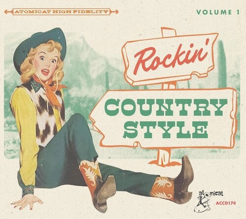Various Artists - Rockin Country Style 1 - Import CD