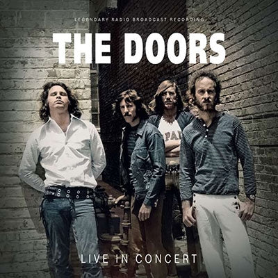 The Doors - Live In Concert 1967-1972 - Import White Vinyl LP Record Limited Edition