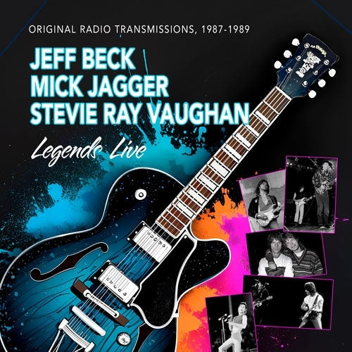 Jeff Beck 、Mick Jagger 、Stevie Ray Vaughan - Legends Live - Import CD