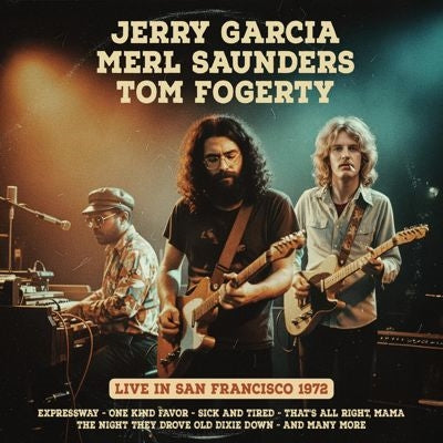 Jerry Garcia 、 Merl Saunders 、 Tom Fogerty - Live in San Francisco 1972 - Import CD