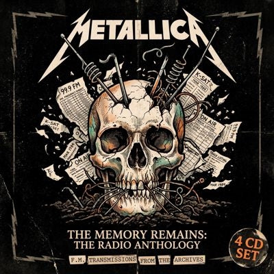 Metallica - The Memory Remains - The Radio Anthology - Import 4 CD