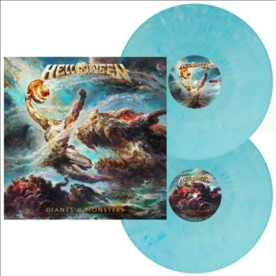 Helloween - Giants & Monsters - Import Monster Light Blue Vinyl 2 LP Record Limited Edition