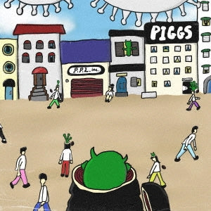 PIGGS - Ikite Kaeru.Bakka. - Japan CD single