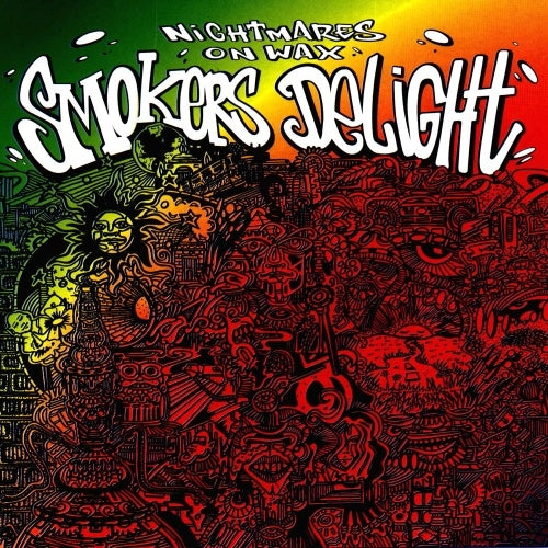Nightmares On Wax - Smokers Delight - Import with Sticker 2 LP Record