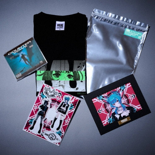 Tao - COUNTER WAVE - Japan Deluxe Edition Type-A CD + T-Shirt (Black) + Goods Limited Edition