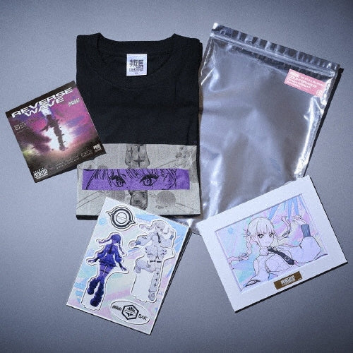 Sak - REVERSE WAVE - Japan Deluxe Edition Type-A CD + Booklet + T-shirt (Black) + Goods Limited Edition