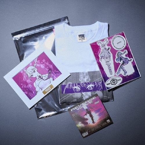 Sak - REVERSE WAVE - Japan Deluxe Edition Type-B CD + Booklet + T-shirt (White) + Goods Limited Edition