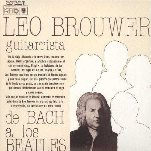 Leo Brouwer - De Bach a Los Beatles - Japan Mini LP CD