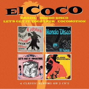 El Coco - Brazil / Mondo Disco / Let`S Get It Together / Cocomotion -Four Albums On 2Cds - Import 2 CD