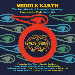 Various Artists - Middle Earth -The Soundtrack Of London`s Legendary Psychedelic Club 1967-1969 -3cd Clamshell Box - Import 3 CD Box Set