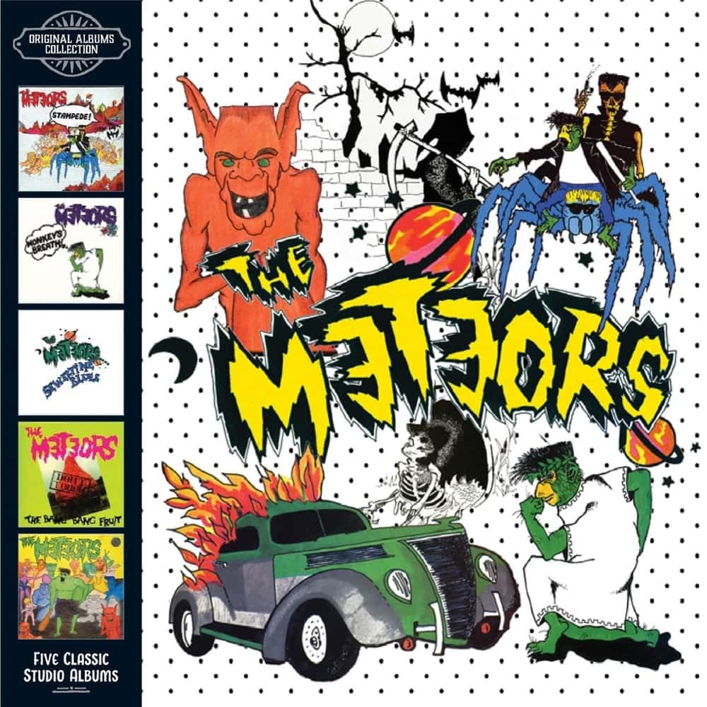 The Meteors - Original Albums Collection - 5CD Clamshell Box - Japan 5 CD Box Set