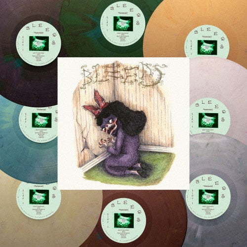 Wednesday - Bleeds - Import Color Vinyl Eco-Mix LP Record Limited Edition