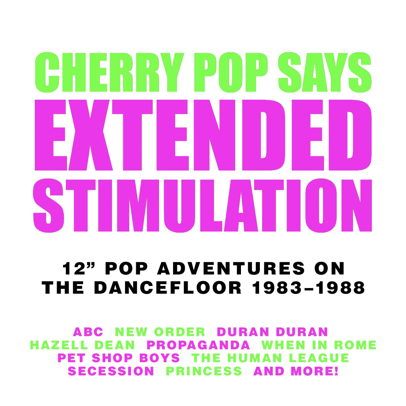 Various Artists - Extended Stimulation Pop Adventures on the Dance Floor 1983 1988 - Japan 4 CD