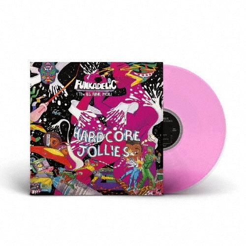 Funkadelic - Hardcore Jollies - Import Pink Transparent Vinyl LP Record
