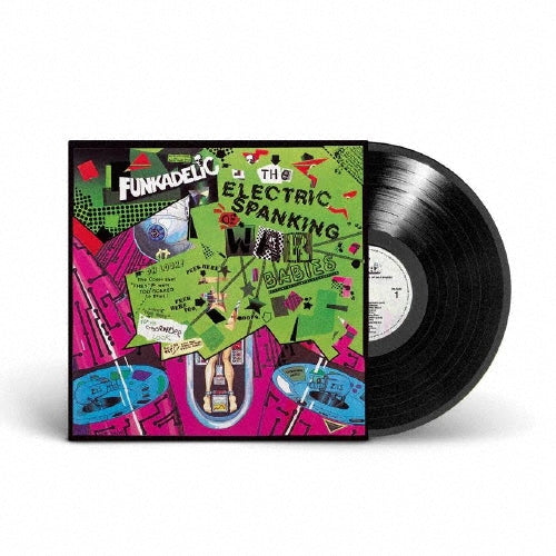 Funkadelic - The Electric Spanking Of War Babies - Import Black Vinyl LP Record