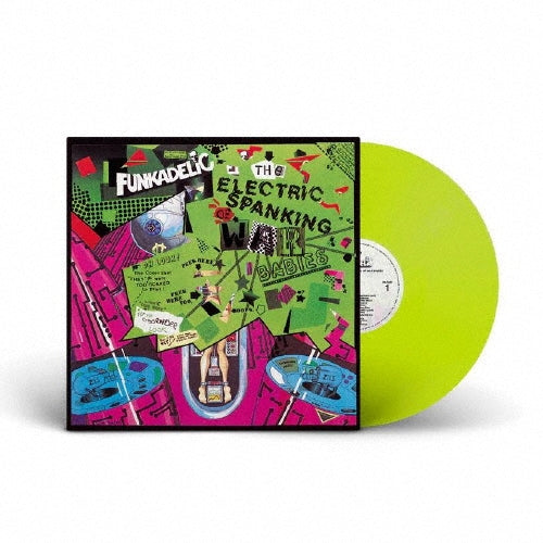 Funkadelic - The Electric Spanking Of War Babies - Import Green Fluorescent Vinyl LP Record