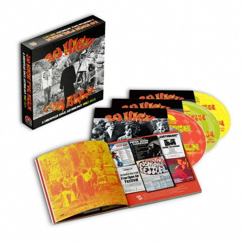 Faust 、 Tangerine Dream 、 Magma 、 Focus 、 Shocking Blue - So Hi Ive Been: A European Rock Anthology 1967-1973 - Import 3 CD