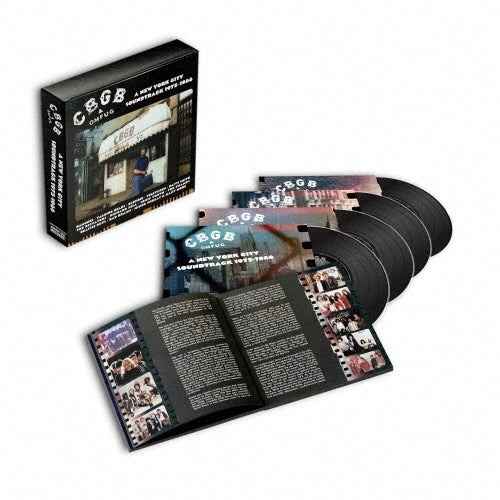 Ramones 、 Blondie 、 Patti Smith 、 Talking Heads - Cbgb: A New York City Soundtrack -1975-1986 - Import 4 CD Box Set