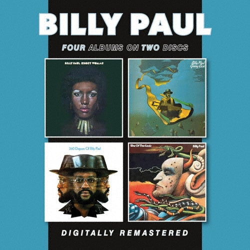 Billy Paul - Ebony Woman/Going East/360 Degrees Of Billy Paul/War Of The Gods - Import 2 CD