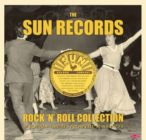 Elvis Presley 、 Jerry Lee 、 Perkins 、 Cash - Sun Records -Rock `n`Roll Collection - Import Orange Vinyl 2 LP Record Limited Edition