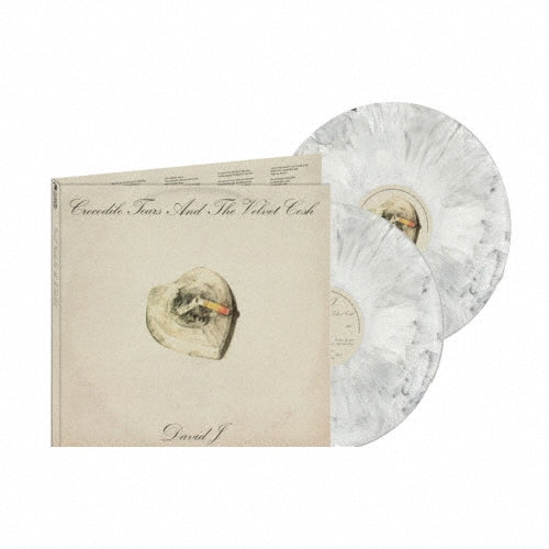 David J - Crocodile Tears and the Velvet Cosh - Import White marbled vinyl 2 LP Record