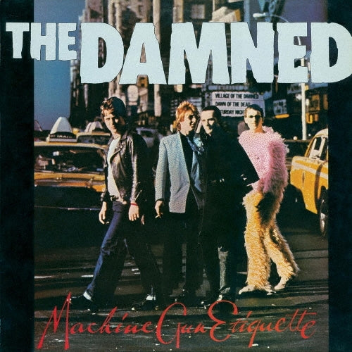 The Damned - machine-gun etiquette - Import Pink color vinyl LP Record Limited Edition