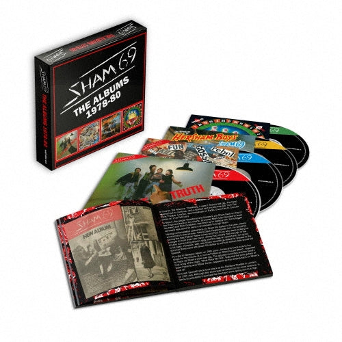 Sham 69 - The Albums 1978-80 - Import 4 CD Box set Bonus Track