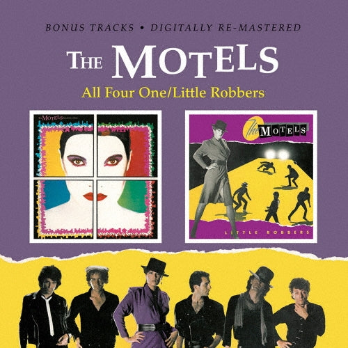 The Motels - All for One / Little Robbers - Import 2 CD