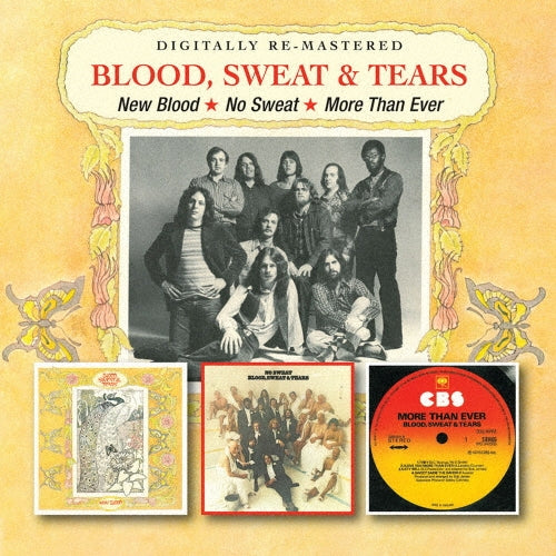 Blood, Sweat & Tears - New Blood / No Sweat / More Than Ever - Import 2 CD