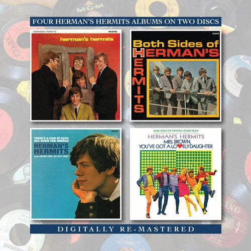 Herman's Hermits - The Hermits / Both Sides of the Hermits / A Kind of Hash / Mrs. Brown, You've Got a Lovely Daughter - Import 2 CD