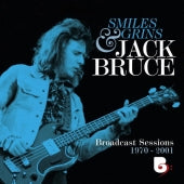 Jack Bruce - Smiles And Grins Broadcast Sessions 1970-2001 4cd/2blu-Ray Video Remastered Box Set - Japan 4 CDs + 2 Blu-ray discs