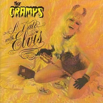 The Cramps - A Date With Elvis - Import Orange-colored vinyl LP Record