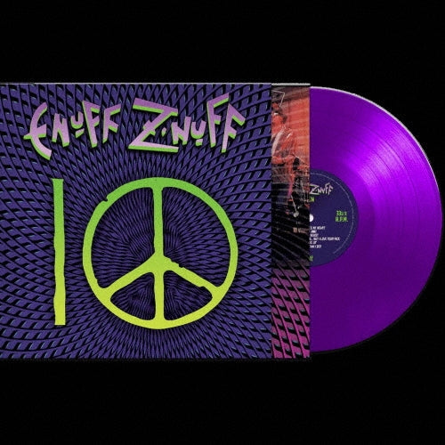 Enuff Z'Nuff - Ten - Import Purple Vinyl LP Record