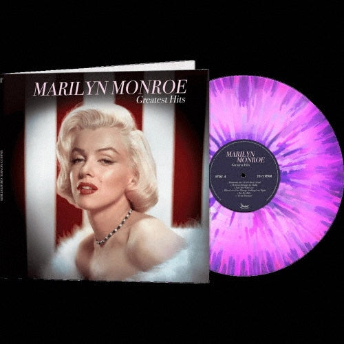 Marilyn Monroe - Greatest Hits - Import Pink, Purple, and Splatter Vinyl LP Recurd