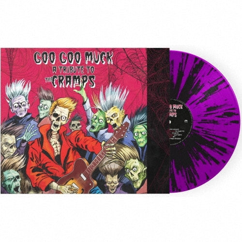Various Artists - Goo Goo Muck -A Tribute To The Cramps - Import Purple and Black Splatter Vinyl LP Record