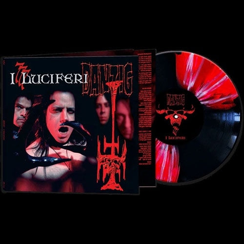 Danzig - 777 I Luciferi - Import Red/Black Butterfly Burst Vinyl LP Record
