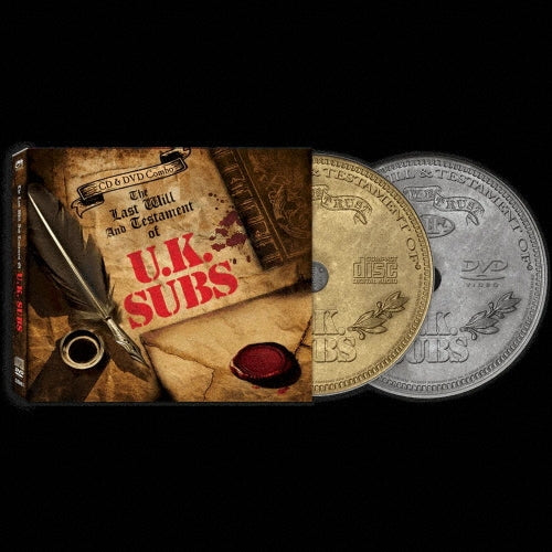 U.K. Subs - The Last Will And Testament Of Uk Subs - Import CD+DVD