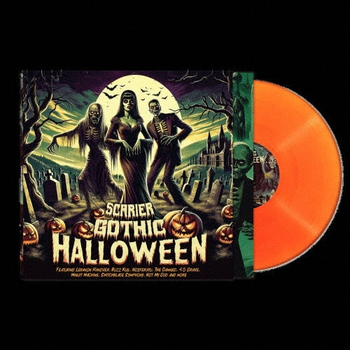 Various Artists - Scarier Gothic Halloween - Import Orange Vinyl LP Record