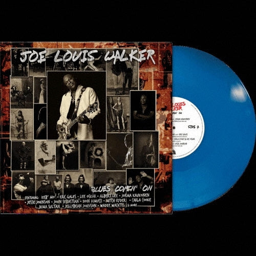 Joe Louis Walker - Blues Comin`On (Limited Edition) - Import Blue Vinyl LP Record Limited Edition