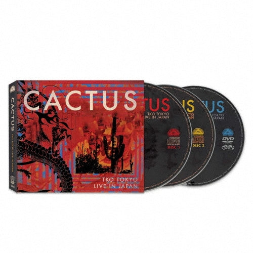 Cactus - Tko Tokyo - Live in Japan - Import 2CD+DVD