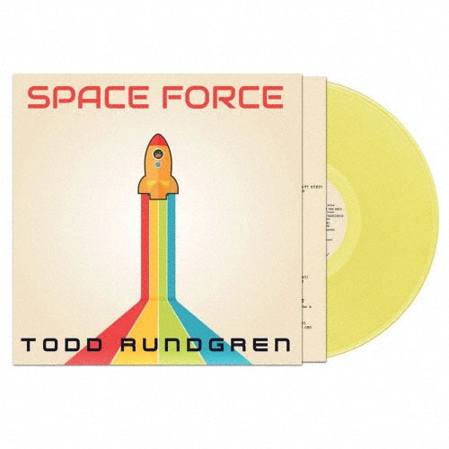 Todd Rundgren - Space Force - Import Yellow Vinyl LP Record