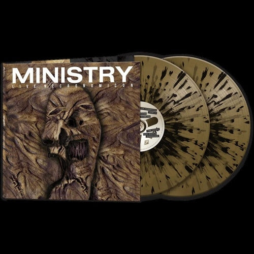 Ministry - Live Necronomicon - Import Splatter Vinyl 2 LP Record Limited Edition