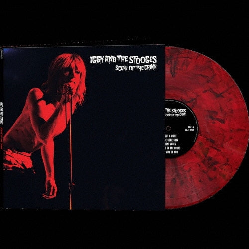 Iggy & The Stooges - Scene of the Crime - Import Red Marble Vinyl LP Record