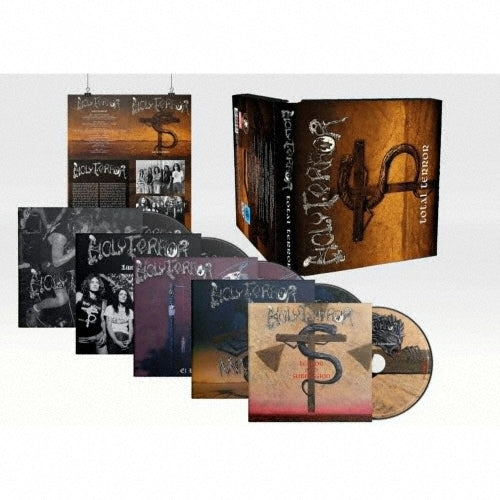 Holy Terror - Total Terror 4cd/dvd Boxset - Import 4 CD + DVD Box Set