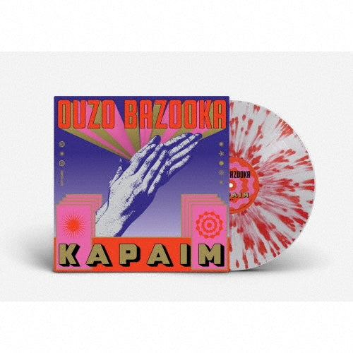 Ouzo Bazooka - Kapaim - Import Red & White Splatter Vinyl LP Record