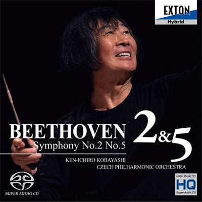 Kenichiro Kobayashi (conductor) - Beethoven: symphony No.2 & No.5 - Japan SACD Hybrid