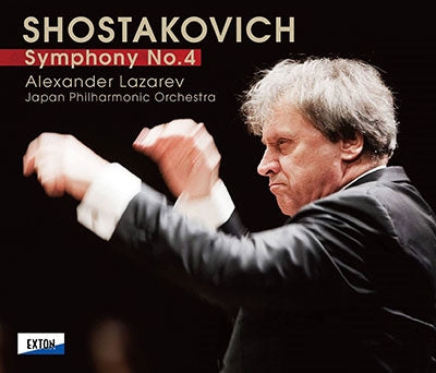 Alexander Lazarev & New Japan Philharmonic - Shostakovich: Symphony No.4 - Japan CD