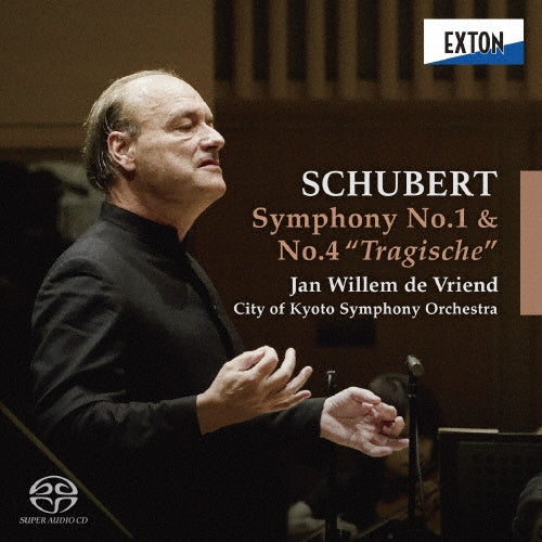 Jan Willem de Vriend - Schubert: Symphonies Nos. 1 & 4 'Tragic' - Japan SACD Hybrid