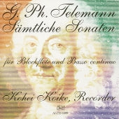 Kohei Koike & Hanako Kamogawa & Toru Yamamoto, Georg Philipp Telemann - Telemann: Recorder Sonata All Songs - Japan CD